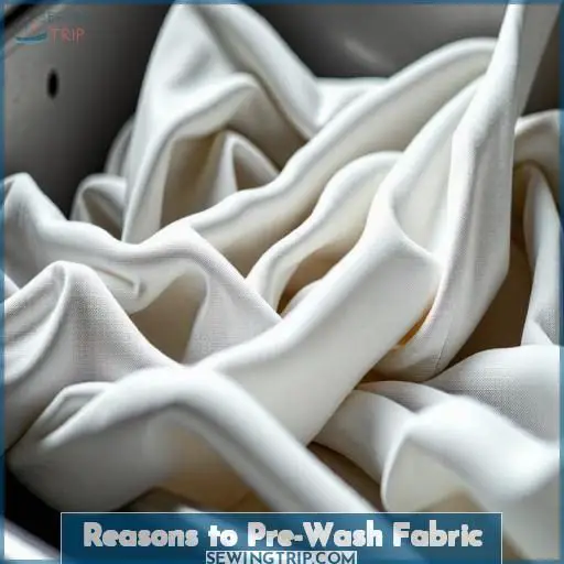 Reasons to Pre-Wash Fabric