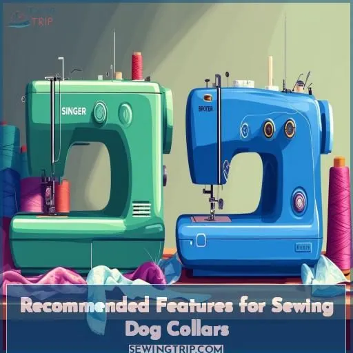 Recommended Features for Sewing Dog Collars