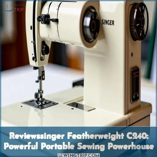 reviewssinger featherweight c240