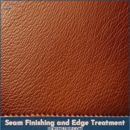 Seam Finishing and Edge Treatment