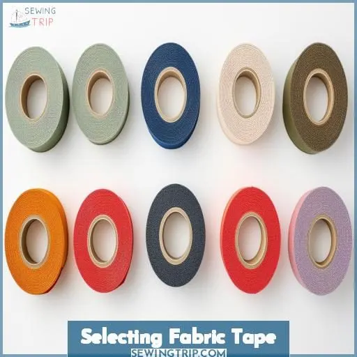 Selecting Fabric Tape