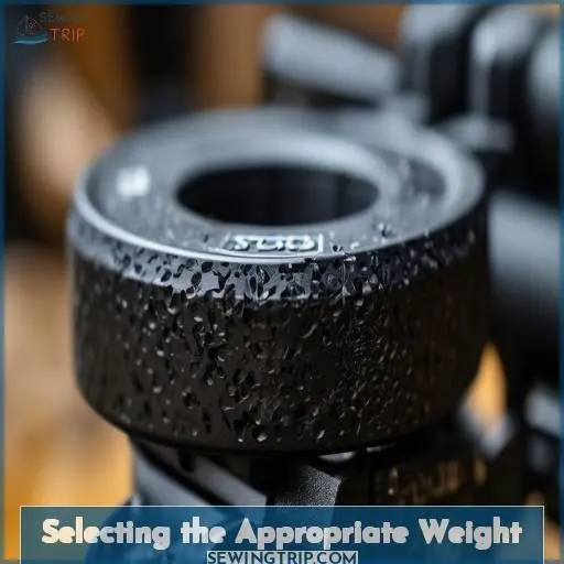 Selecting the Appropriate Weight