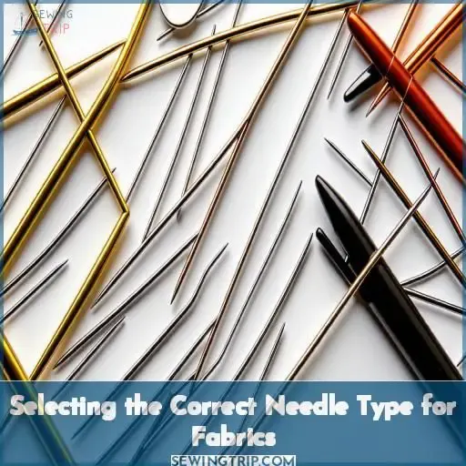 Selecting the Correct Needle Type for Fabrics