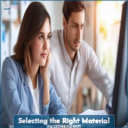 Selecting the Right Material