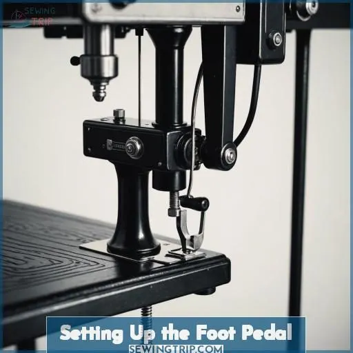 Setting Up the Foot Pedal