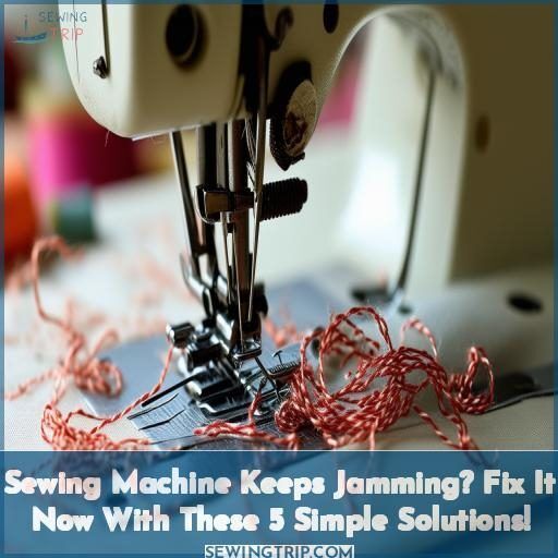 Sewing Machine Keeps Jamming? Fix It Now With These 5 Simple Solutions!