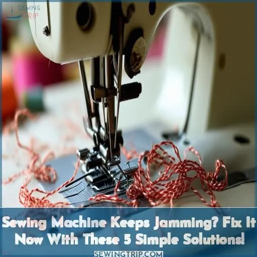 sewing machine keeps jamming