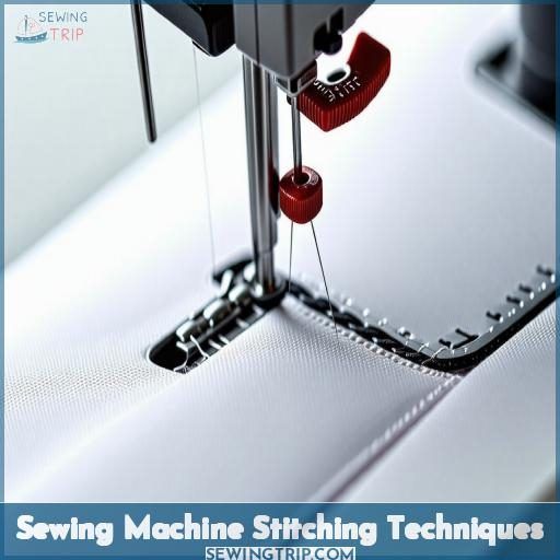 Sewing Machine Stitching Techniques