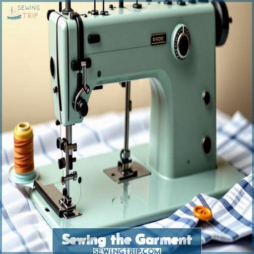 Sewing the Garment