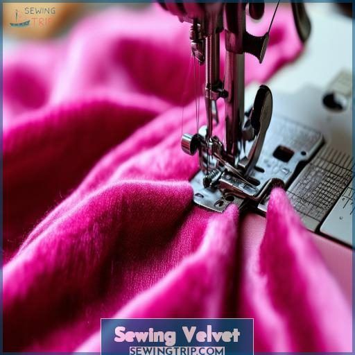 Sewing Velvet