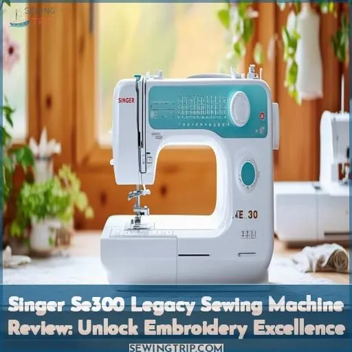 singer se300 legacy sewing machine review