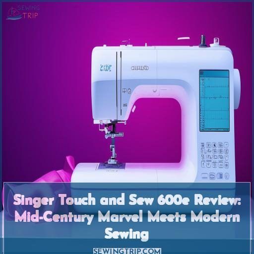 singer touch and sew 600e review singer touch and sew 600e review