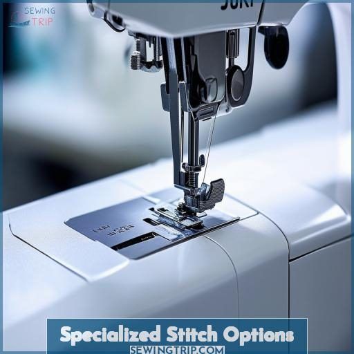 Specialized Stitch Options
