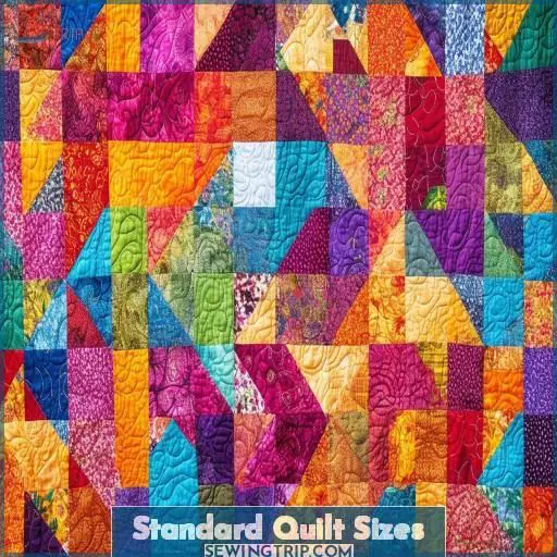 Standard Quilt Sizes