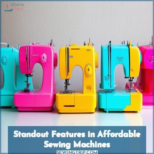 Standout Features in Affordable Sewing Machines