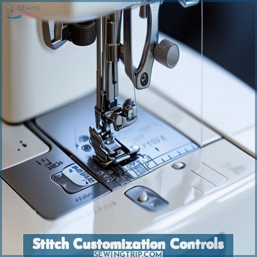Stitch Customization Controls