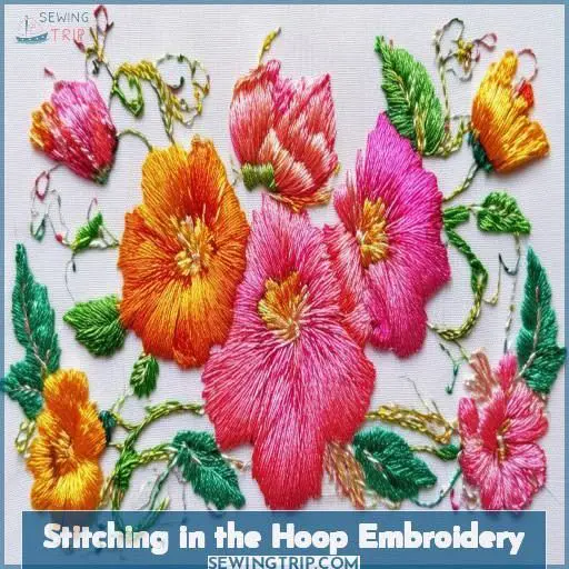 Stitching in the Hoop Embroidery