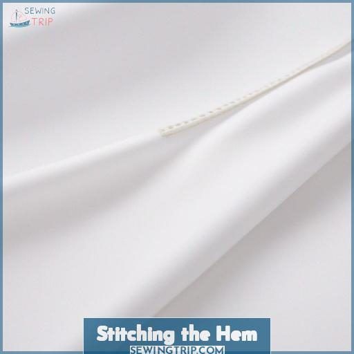 Stitching the Hem