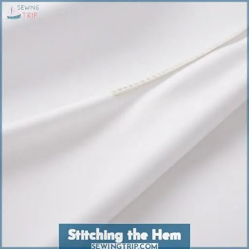 Stitching the Hem