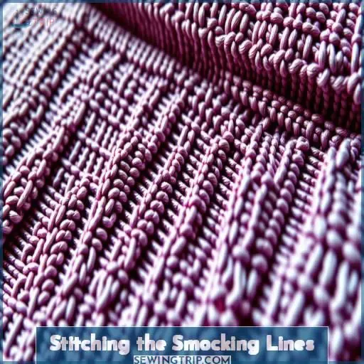 Stitching the Smocking Lines