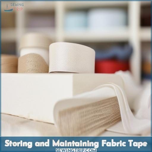 Storing and Maintaining Fabric Tape Storing and Maintaining Fabric Tape