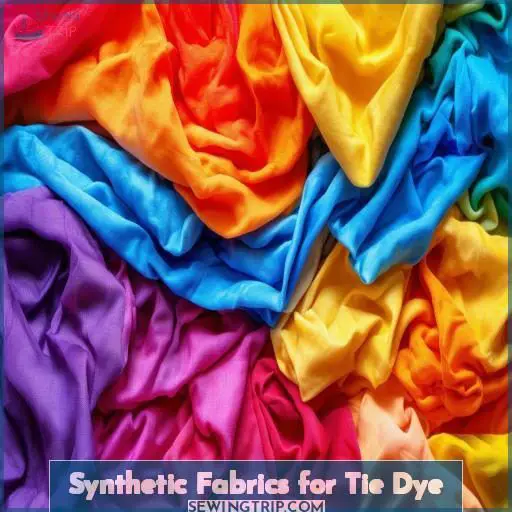 Synthetic Fabrics for Tie Dye