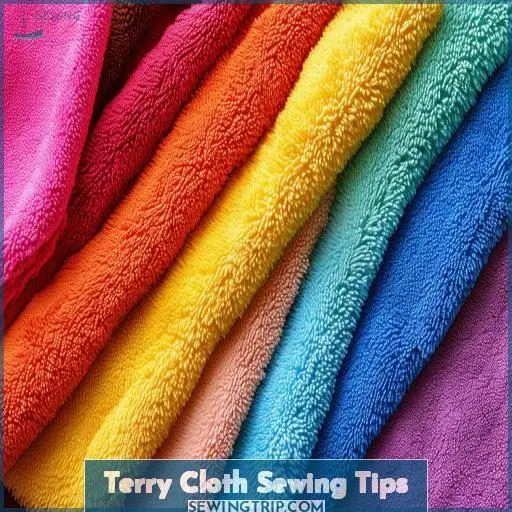 Terry Cloth Sewing Tips