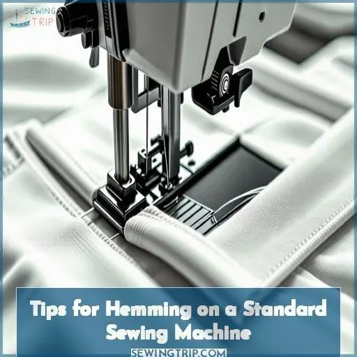 Tips for Hemming on a Standard Sewing Machine