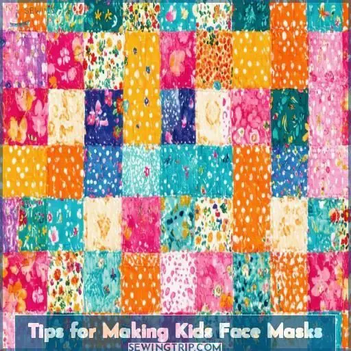 Tips for Making Kids Face Masks