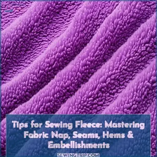 tips for sewing fleece