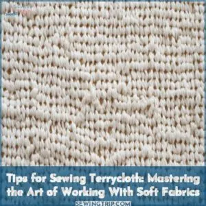 tips for sewing terrycloth