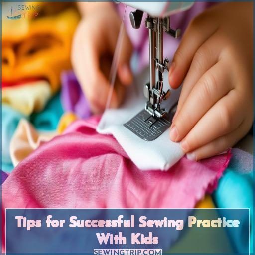 Tips for Successful Sewing Practice With Kids