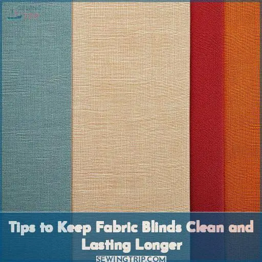 Tips to Keep Fabric Blinds Clean and Lasting Longer