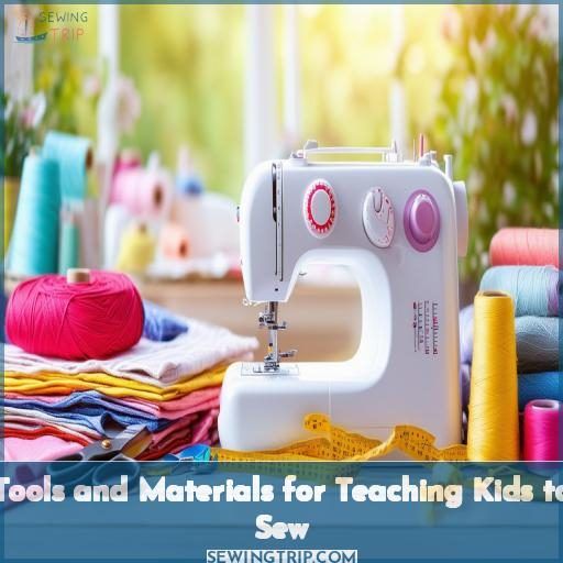 Tools and Materials for Teaching Kids to Sew