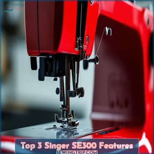 Top 3 Singer SE300 Features