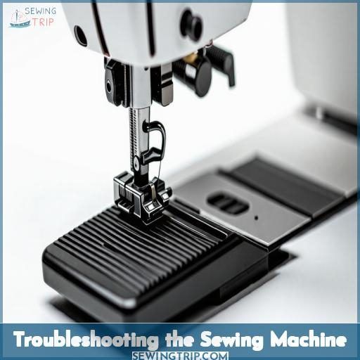 Troubleshooting the Sewing Machine