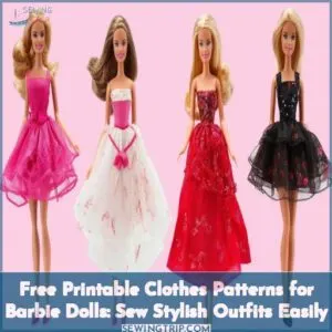 tutorialsfree printable clothes patterns for barbie dolls