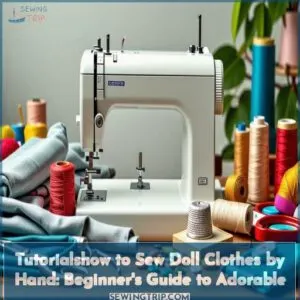 tutorialshow to sew doll clothes by hand