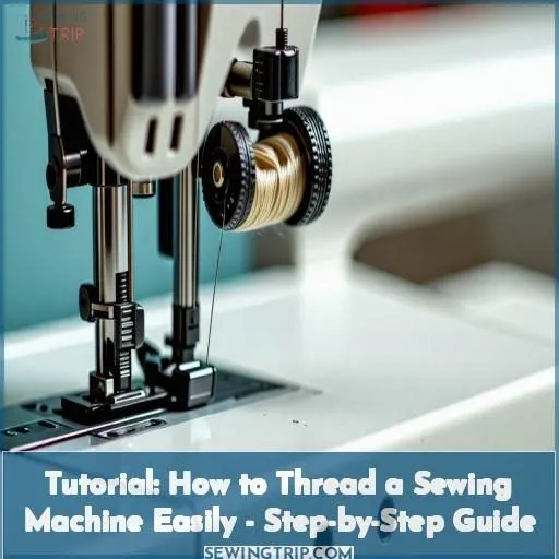 tutorialshow to thread a sewing machine