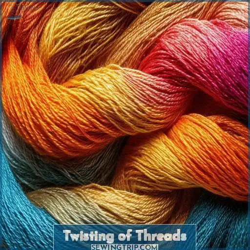 Twisting of Threads