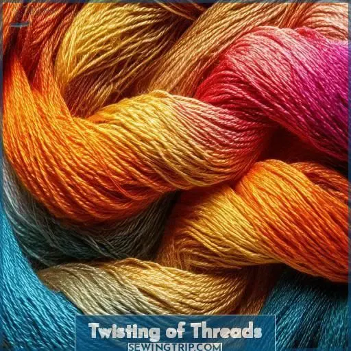 Twisting of Threads