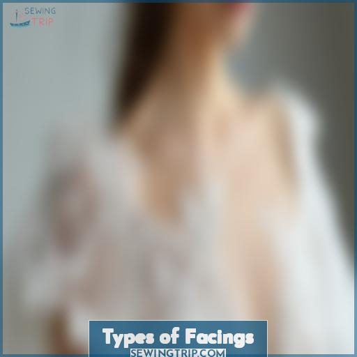 Types of Facings