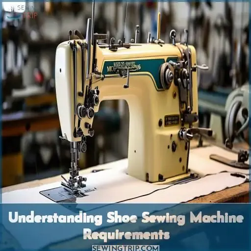 Understanding Shoe Sewing Machine Requirements