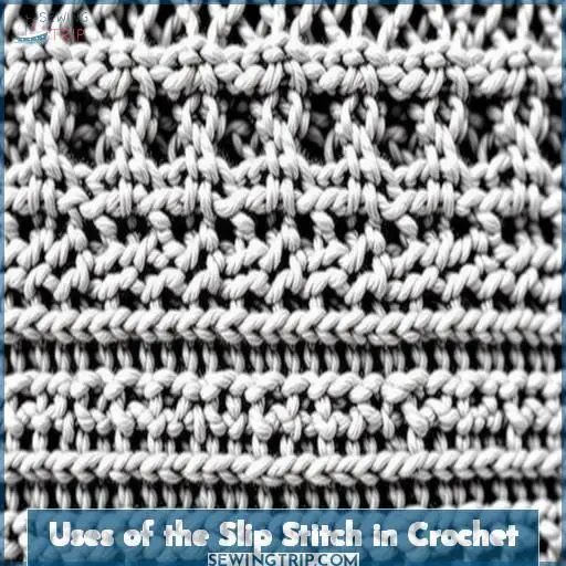 Uses of the Slip Stitch in Crochet