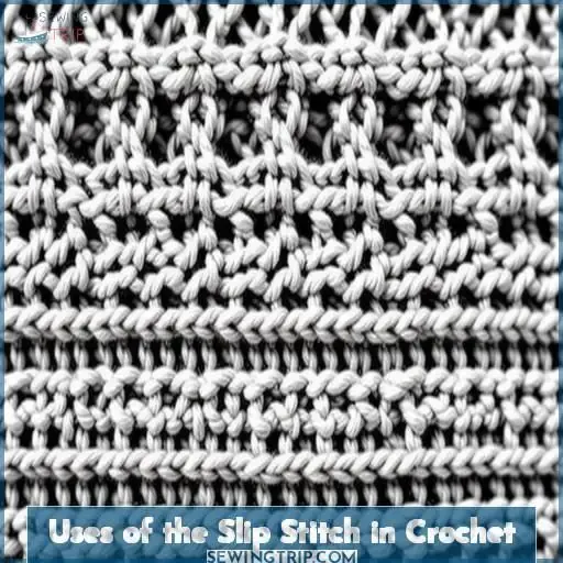 Uses of the Slip Stitch in Crochet