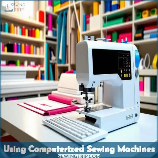 Using Computerized Sewing Machines