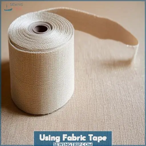 Using Fabric Tape Using Fabric Tape