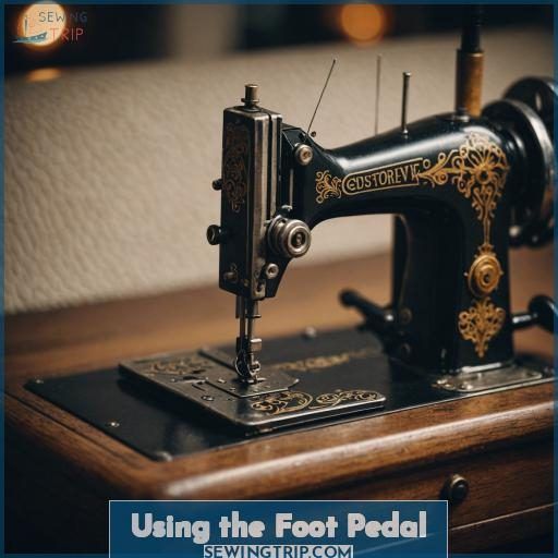 Using the Foot Pedal