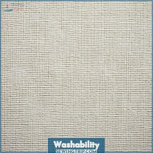 Washability