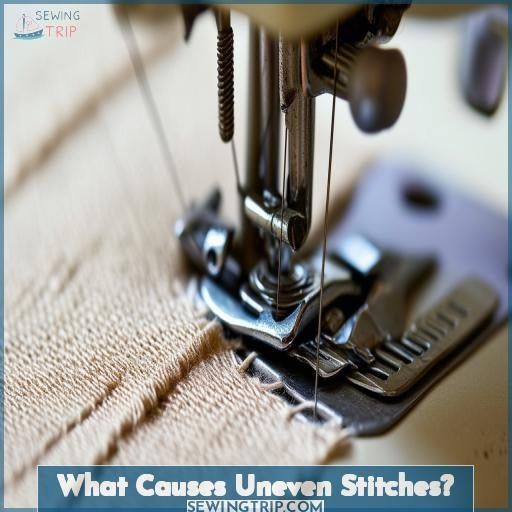 What Causes Uneven Stitches